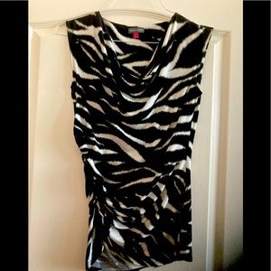 Animal print Vince Camuto top